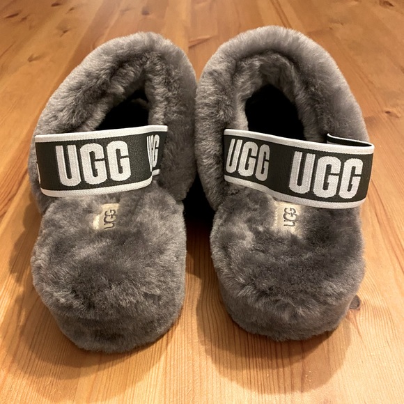 UGG Oh Yeah Slingback Slides Platform Puff Sandals Slippers - Picture 9 of 13